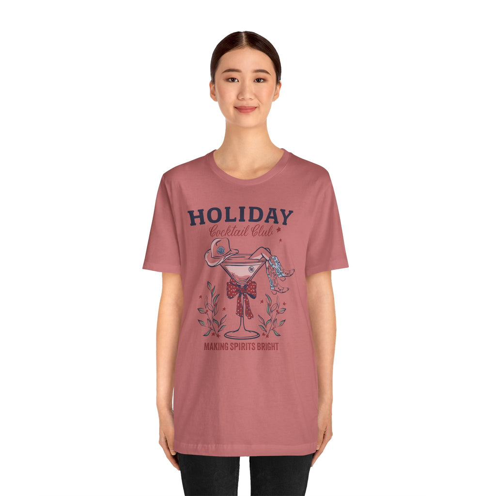 Holiday Cocktail Club Tee