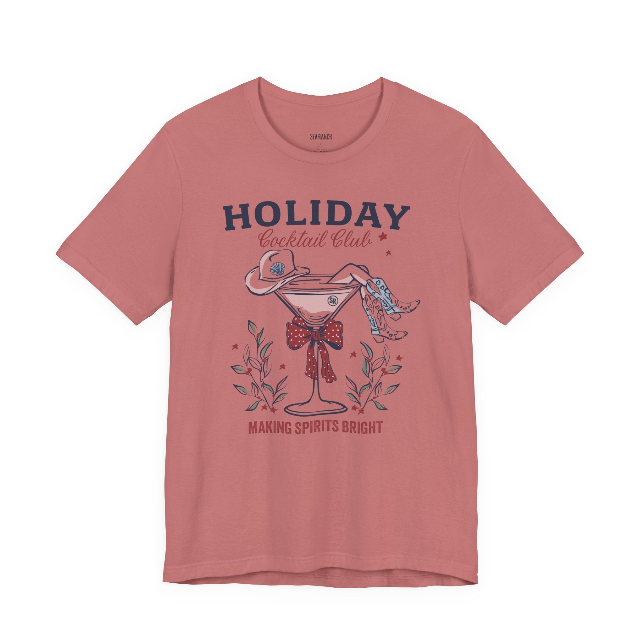 Holiday Cocktail Club Tee