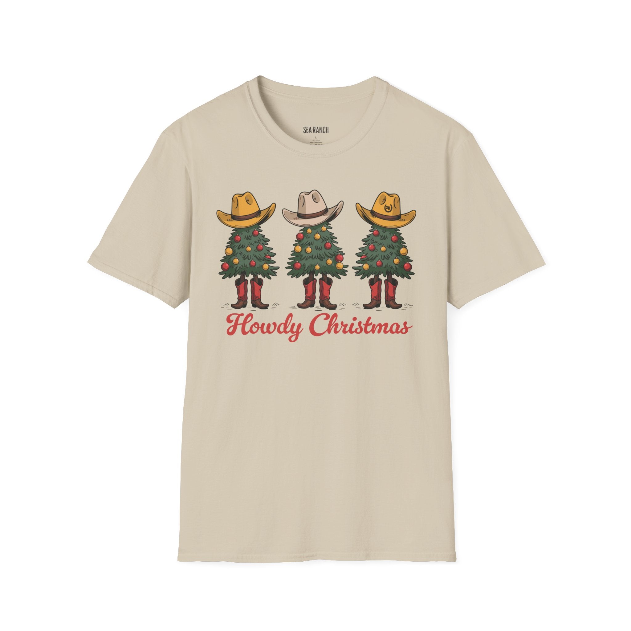 Howdy Christmas Unisex Adult Tee