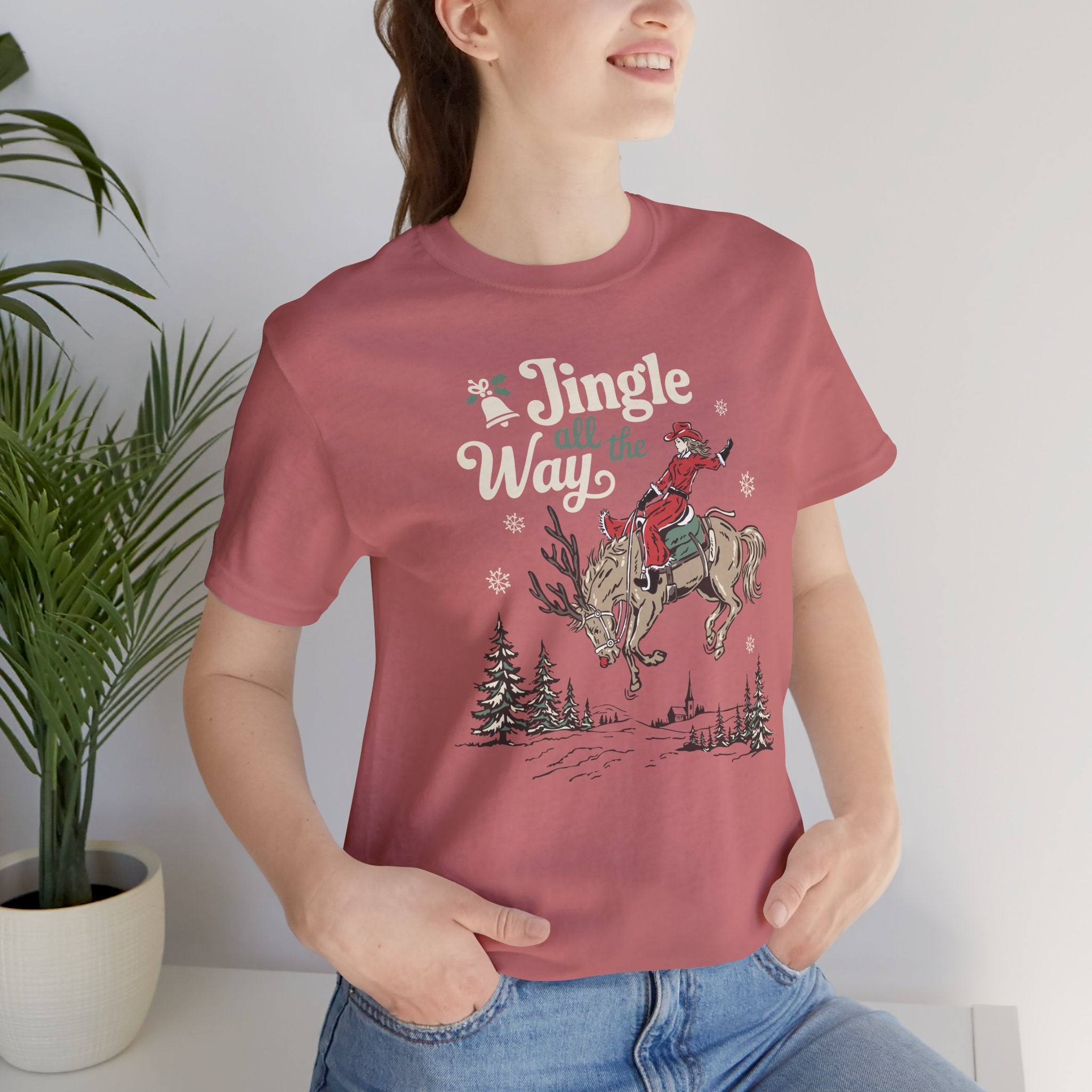Jingle All the Way  Adult Tee