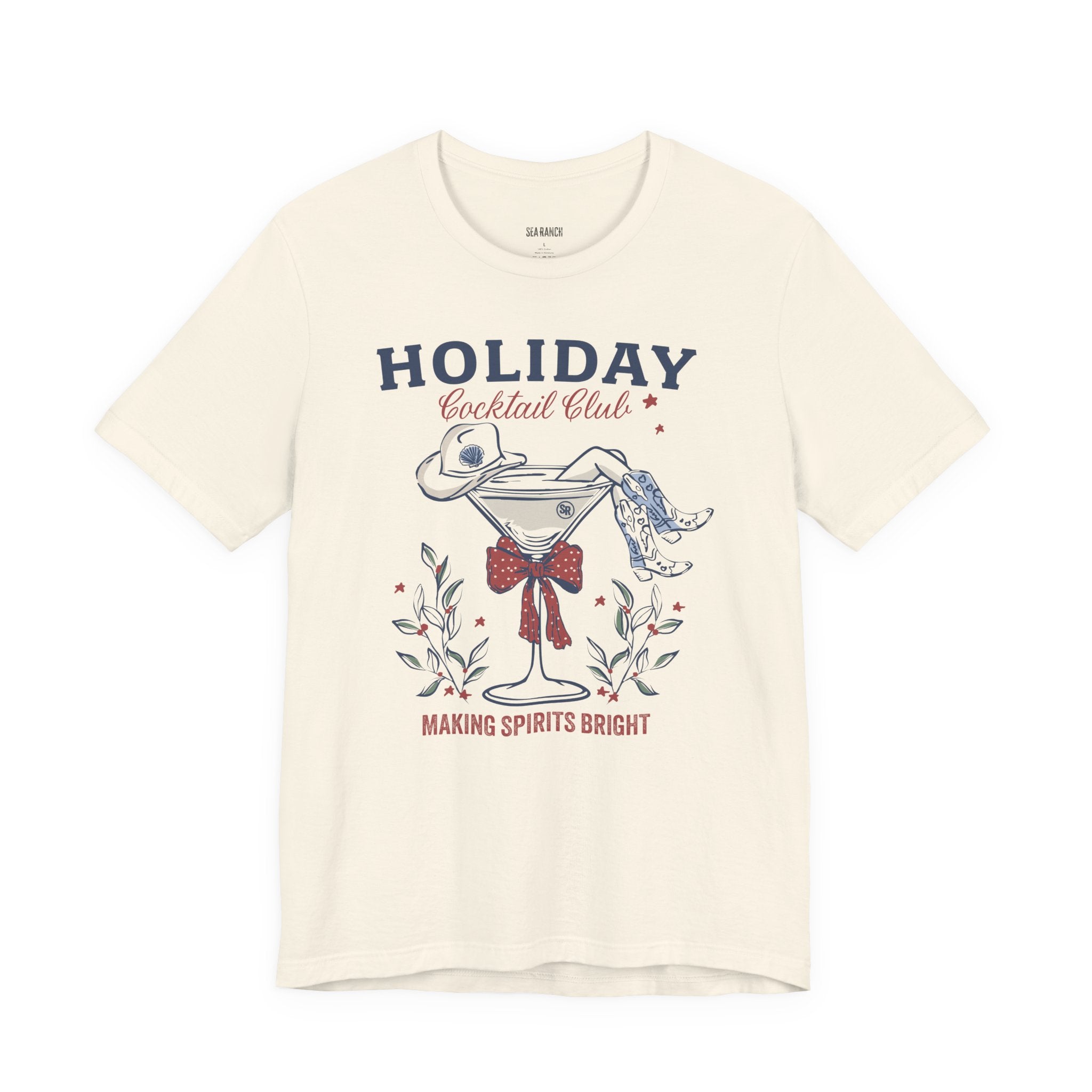 Holiday Cocktail Club Tee