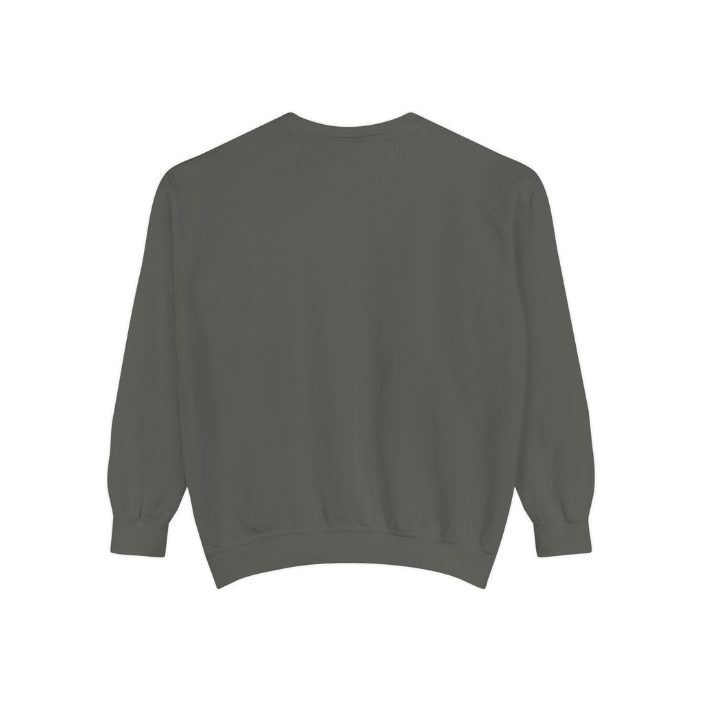 Espresso Merrytini Garment Dyed Crewneck Fleece
