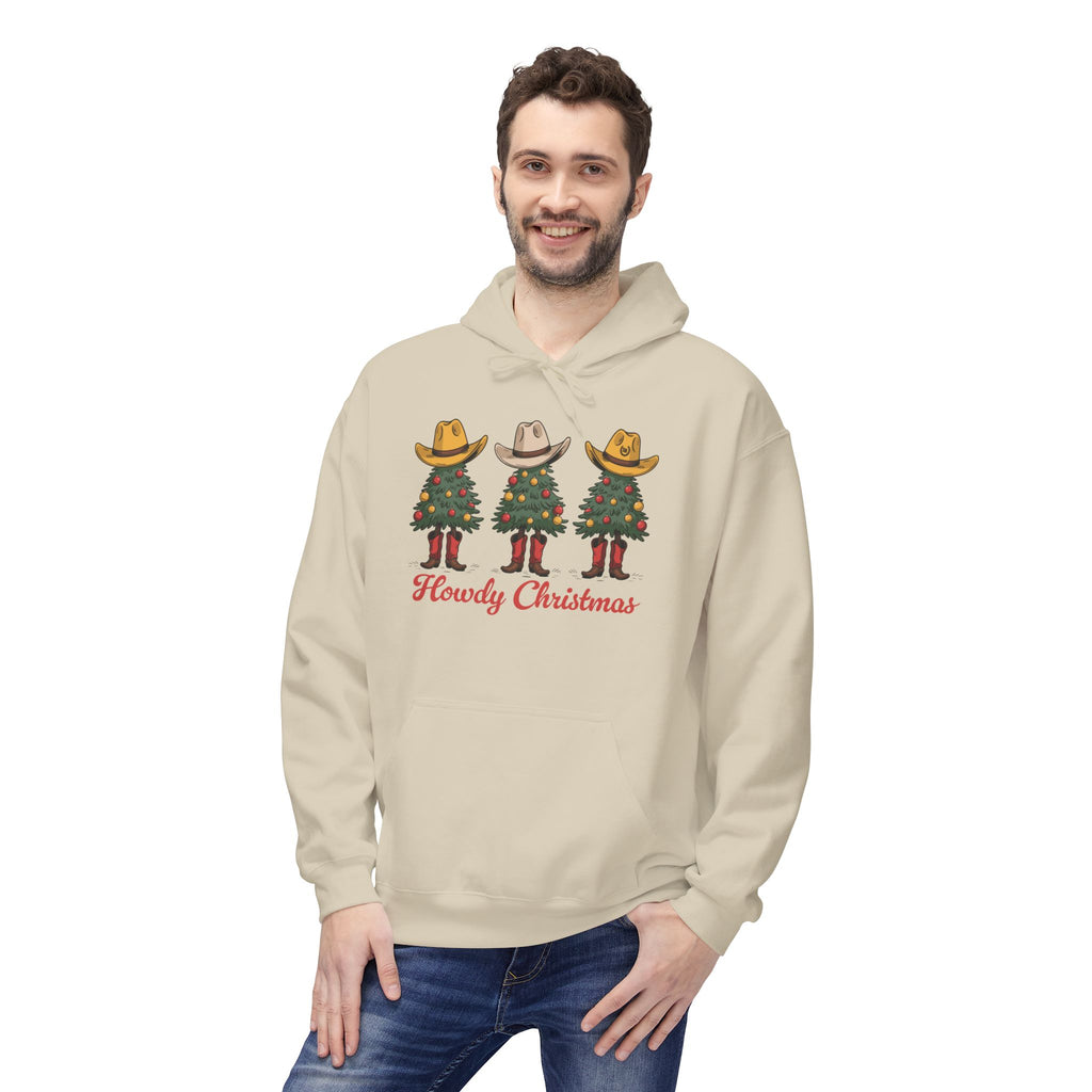 Howdy Christmas Unisex Fleece Hoodie