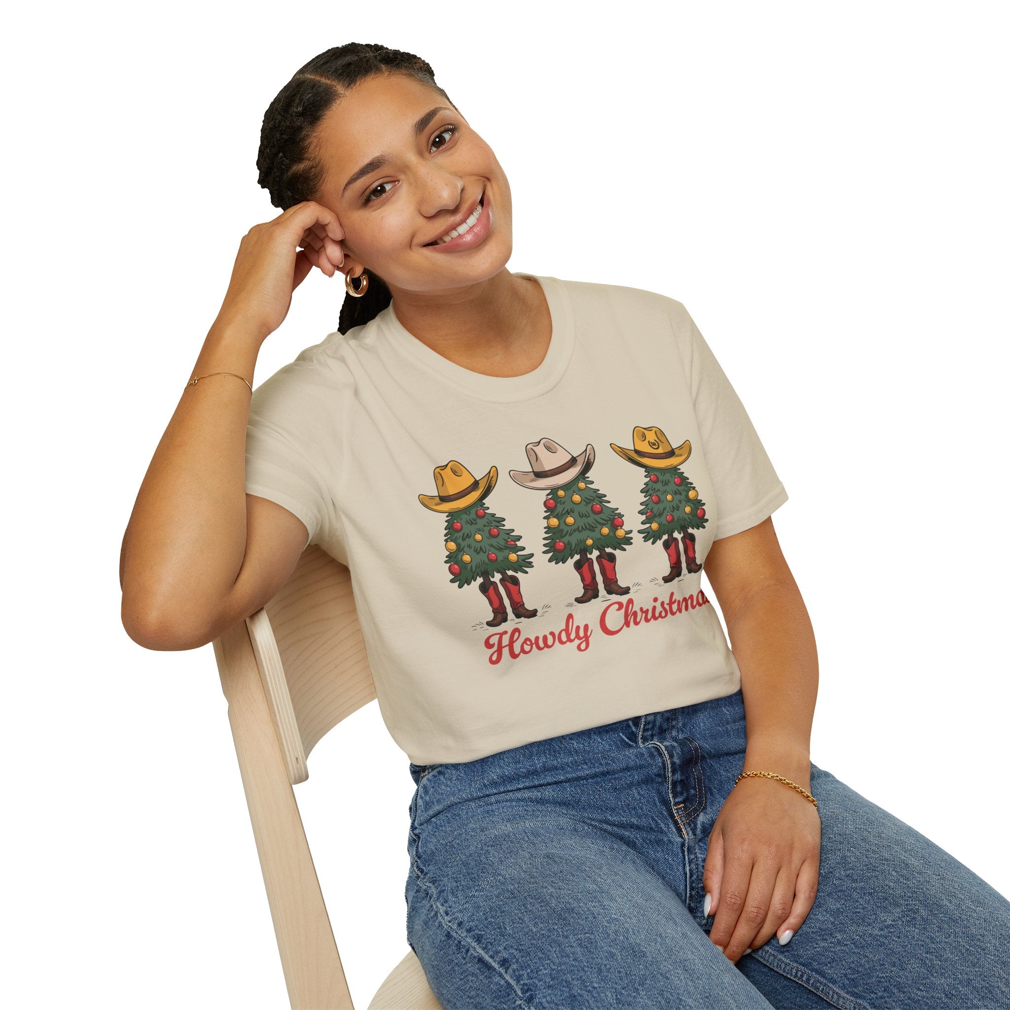 Howdy Christmas Unisex Adult Tee
