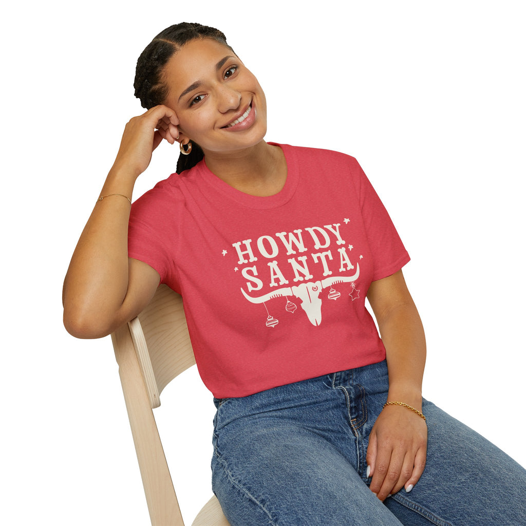Howdy Santa Unisex Tee
