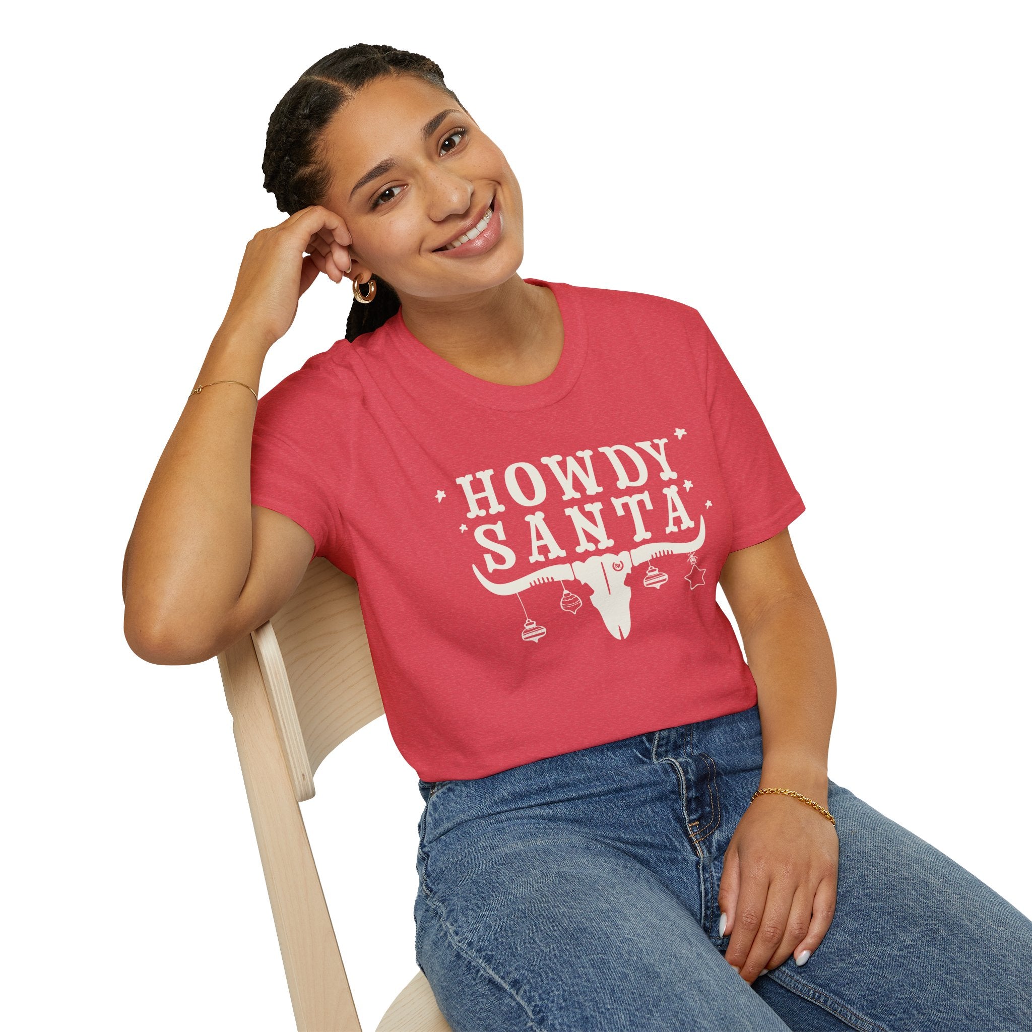 Howdy Santa Unisex Tee