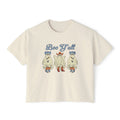Boo Y'all Boxy Crop Tee
