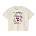 Holiday Cocktail Club Women's Boxy Tee