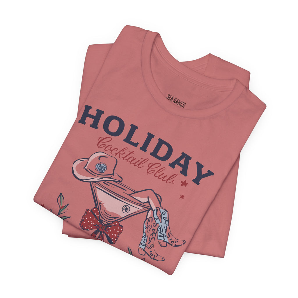 Holiday Cocktail Club Tee