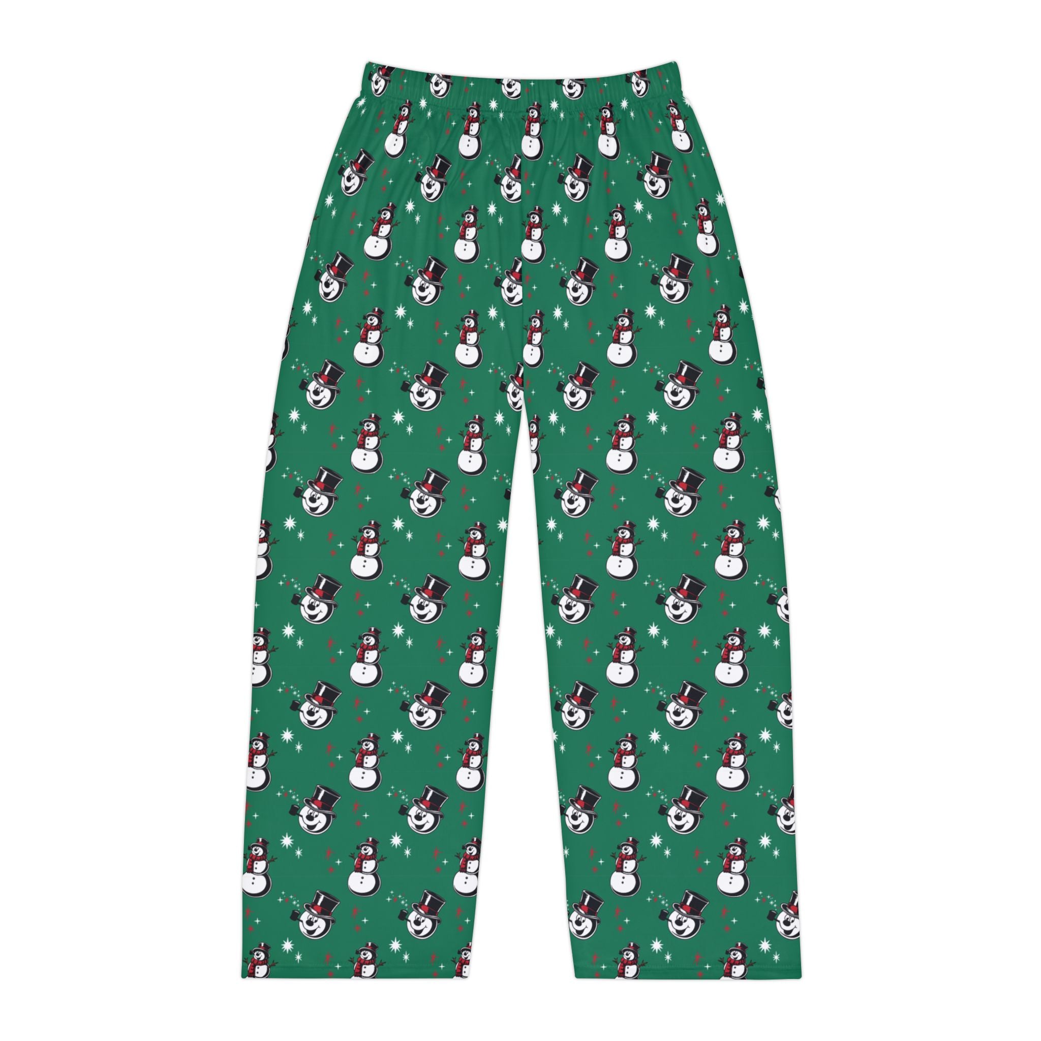Mens Believe in the Magic Snowman PJ Pants