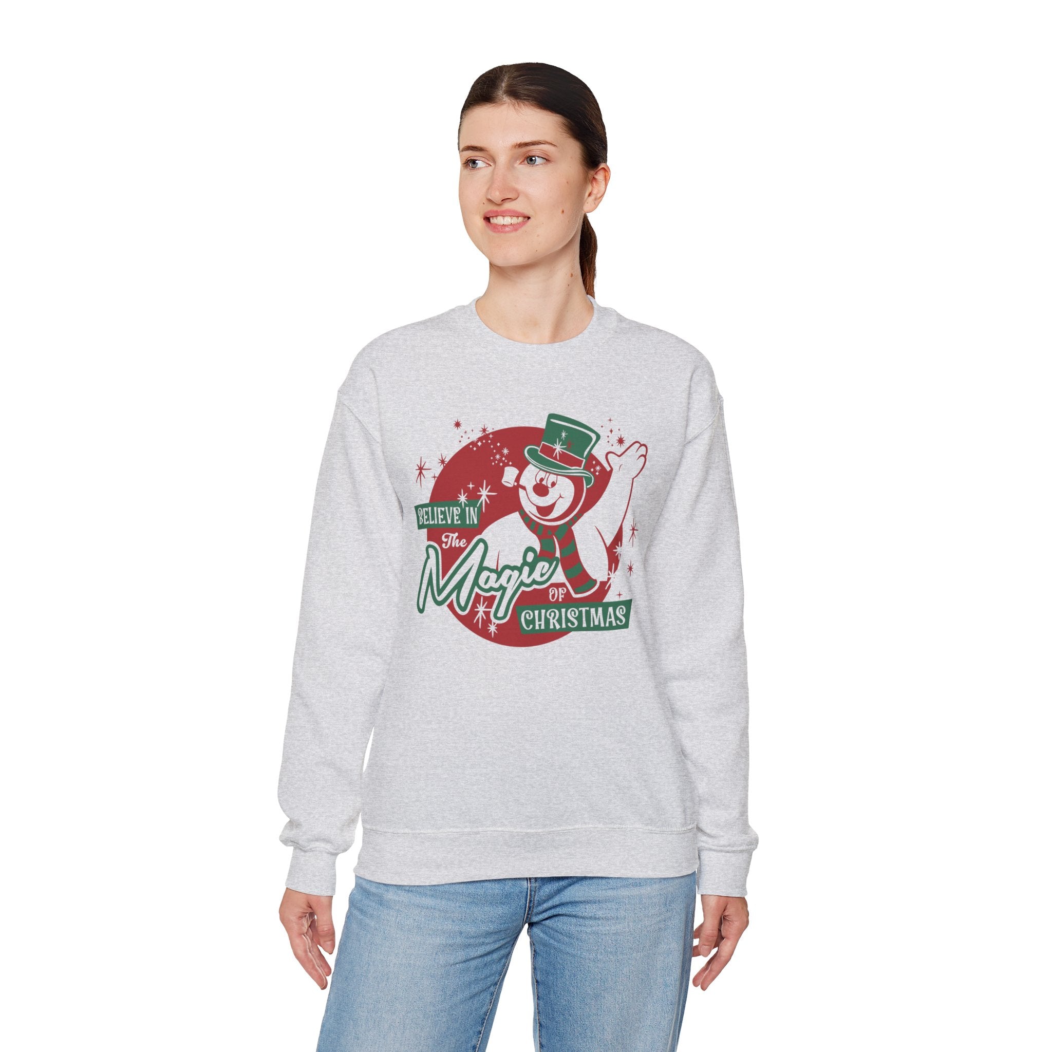 Adult Unisex Believe in the Magic Crewneck Fleece