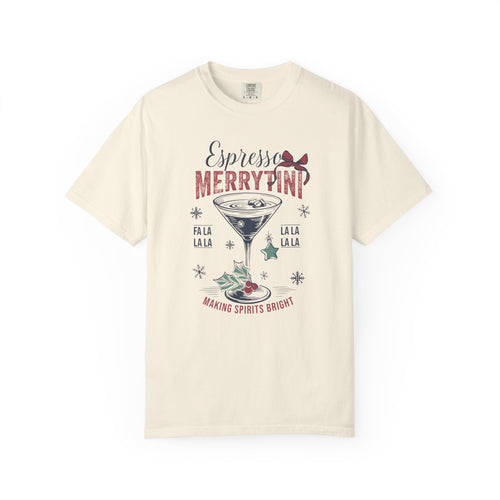 Espresso Merrytini Garment Dyed Tee