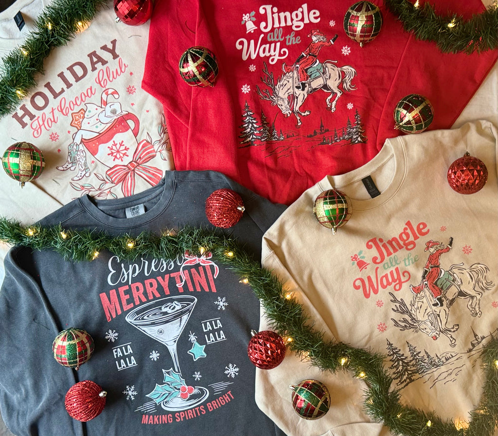 Jingle All the Way Crewneck Fleece