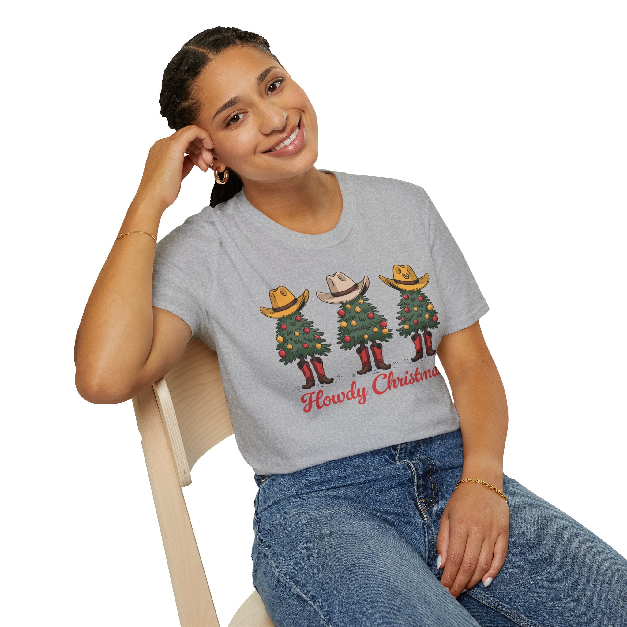 Howdy Christmas Unisex Adult Tee