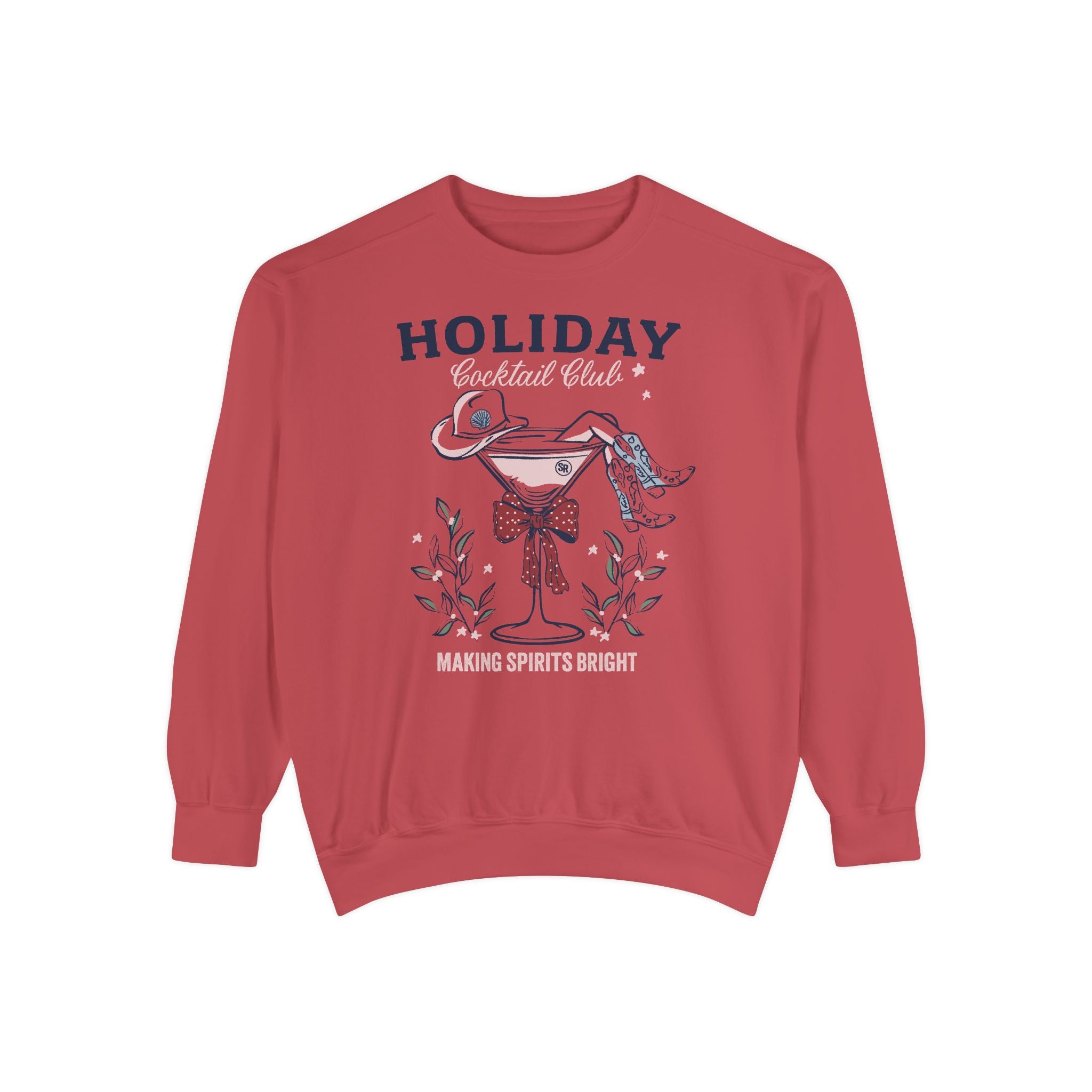 Holiday Cocktail Club Garment Dyed Fleece