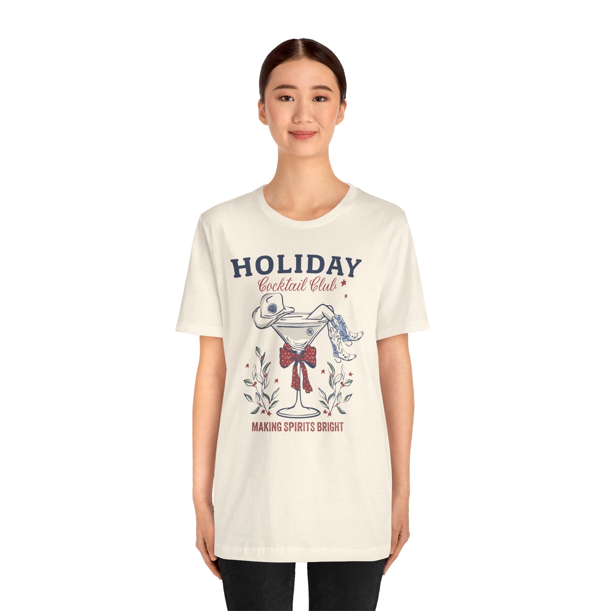 Holiday Cocktail Club Tee