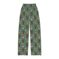 Youth Howdy Christmas Tree PJ Pant Green