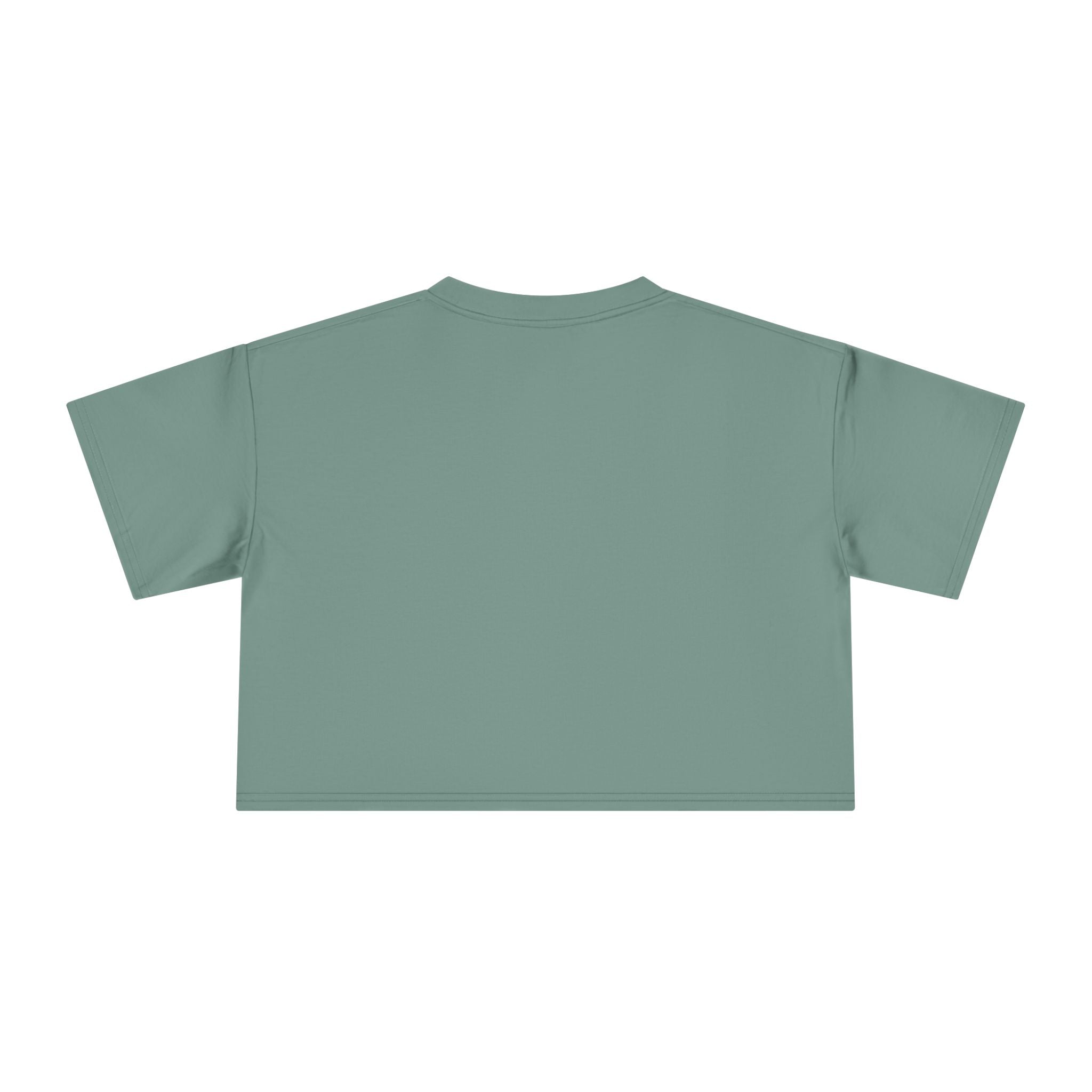 DECK THE HALLS BOXY CROP TEE