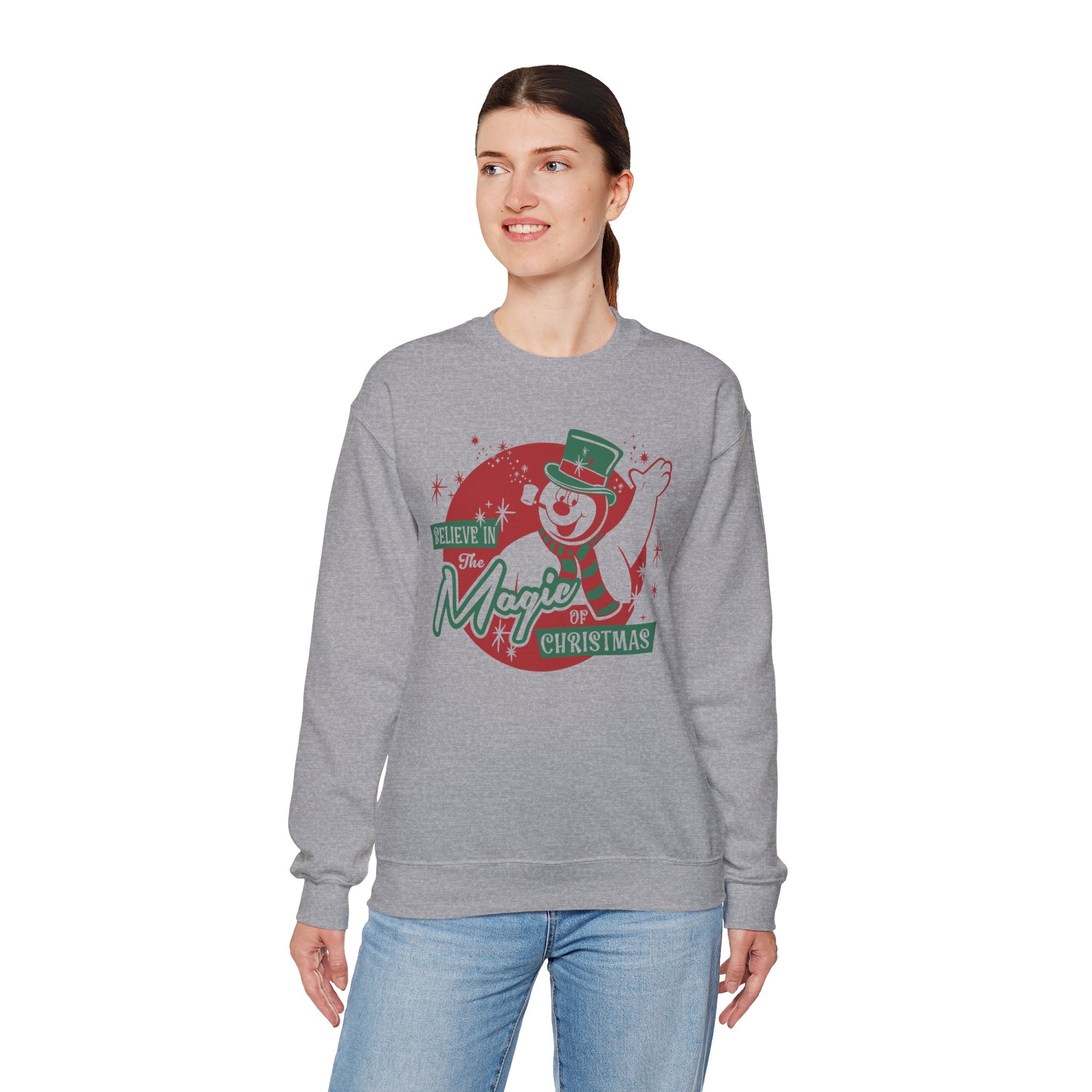 Adult Unisex Believe in the Magic Crewneck Fleece