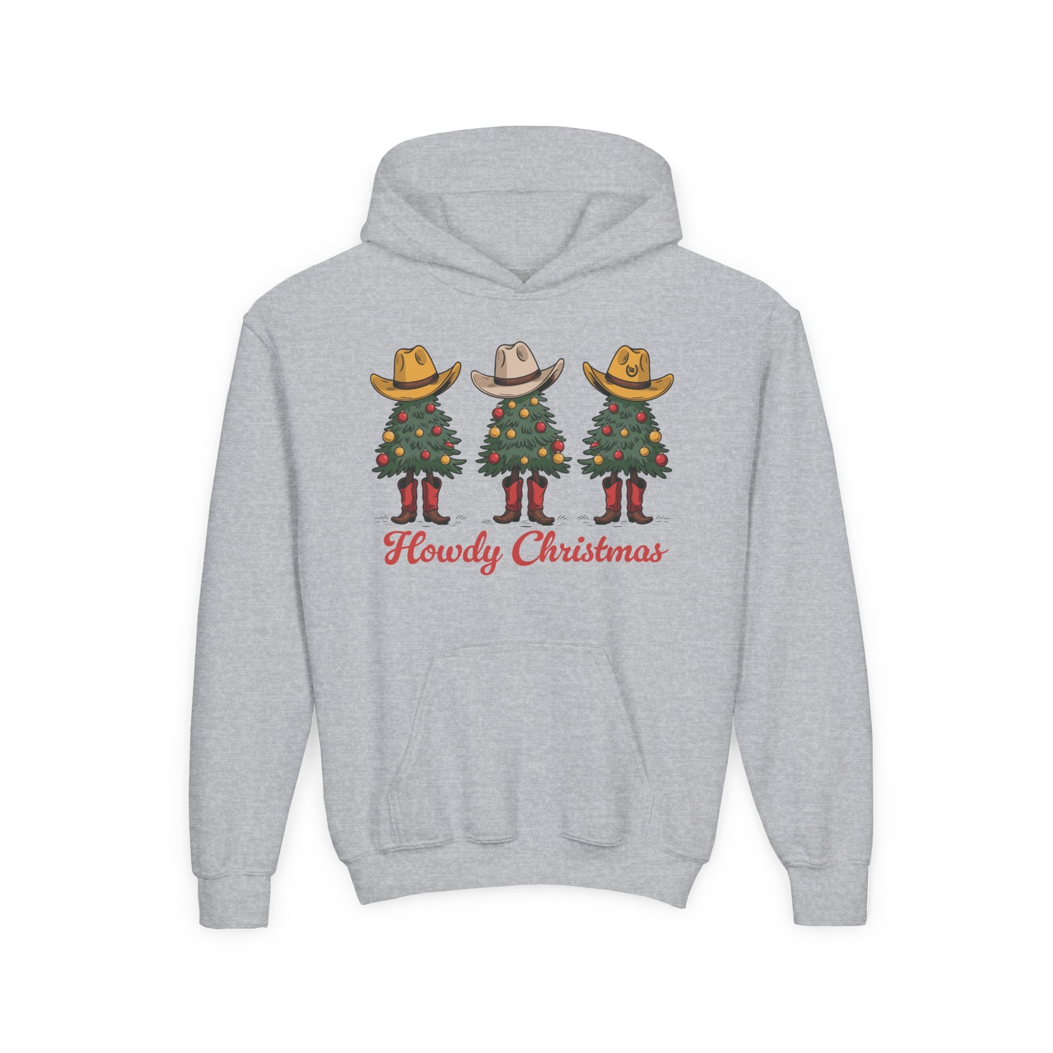 Youth Howdy Christmas Fleece Hoodie