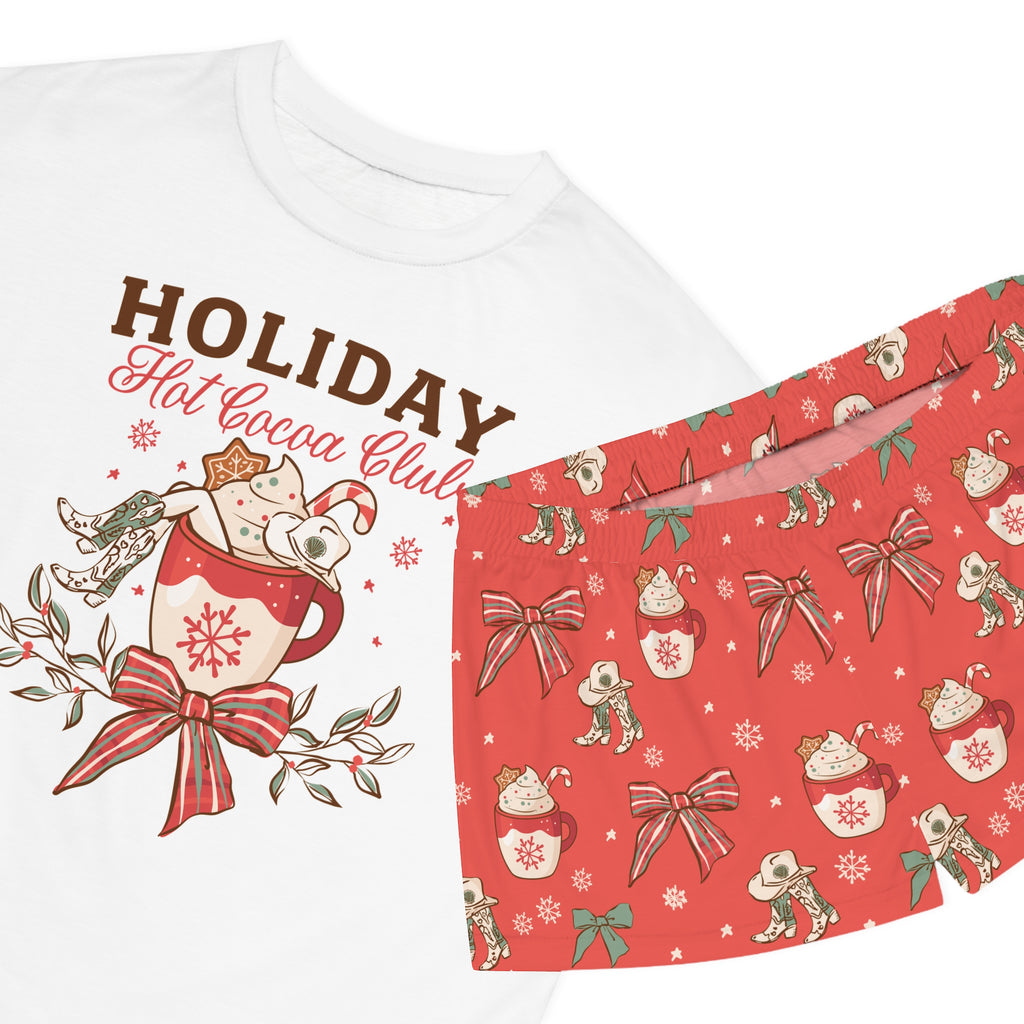 Hot Cocoa Club Women's Short Pajama Set