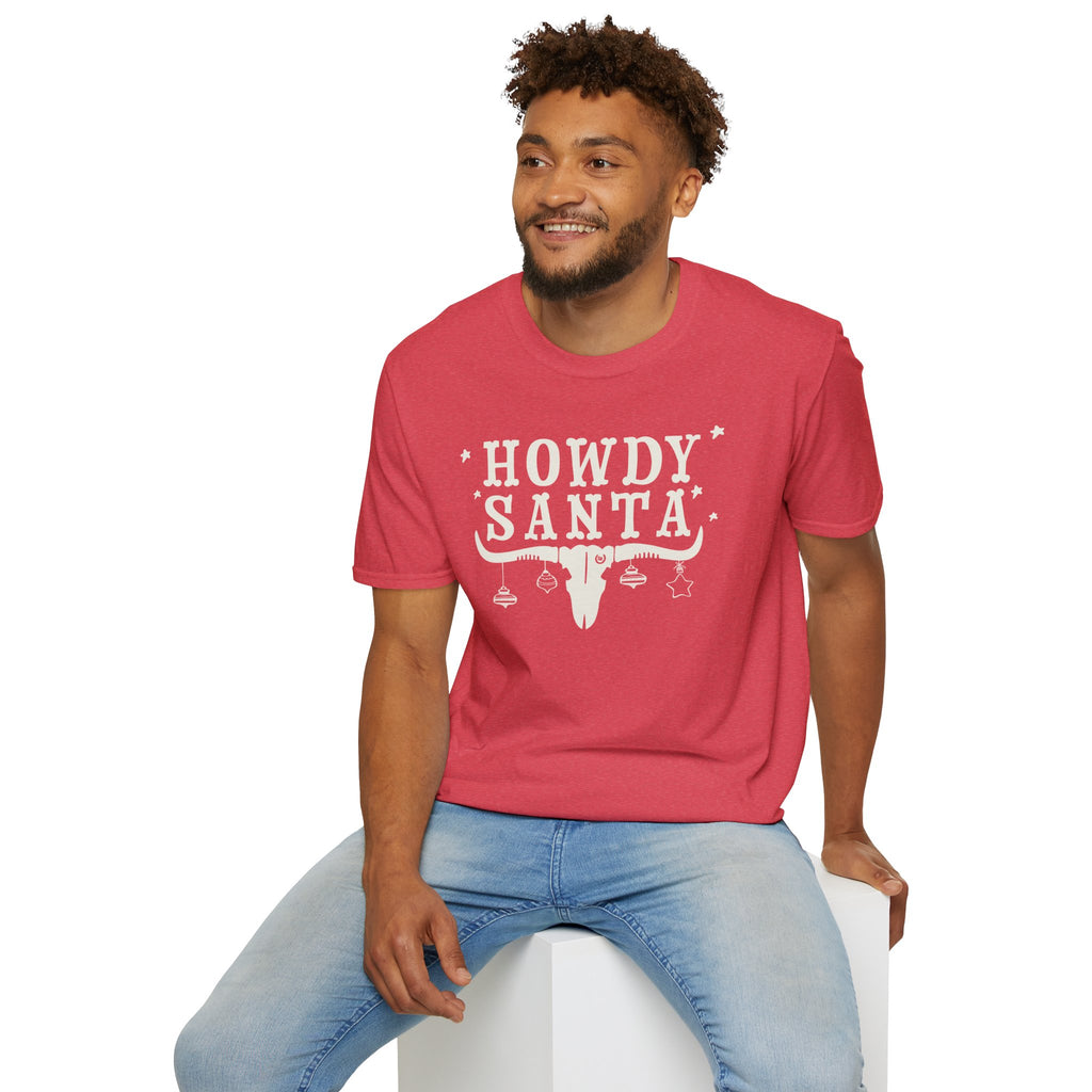Howdy Santa Unisex Tee