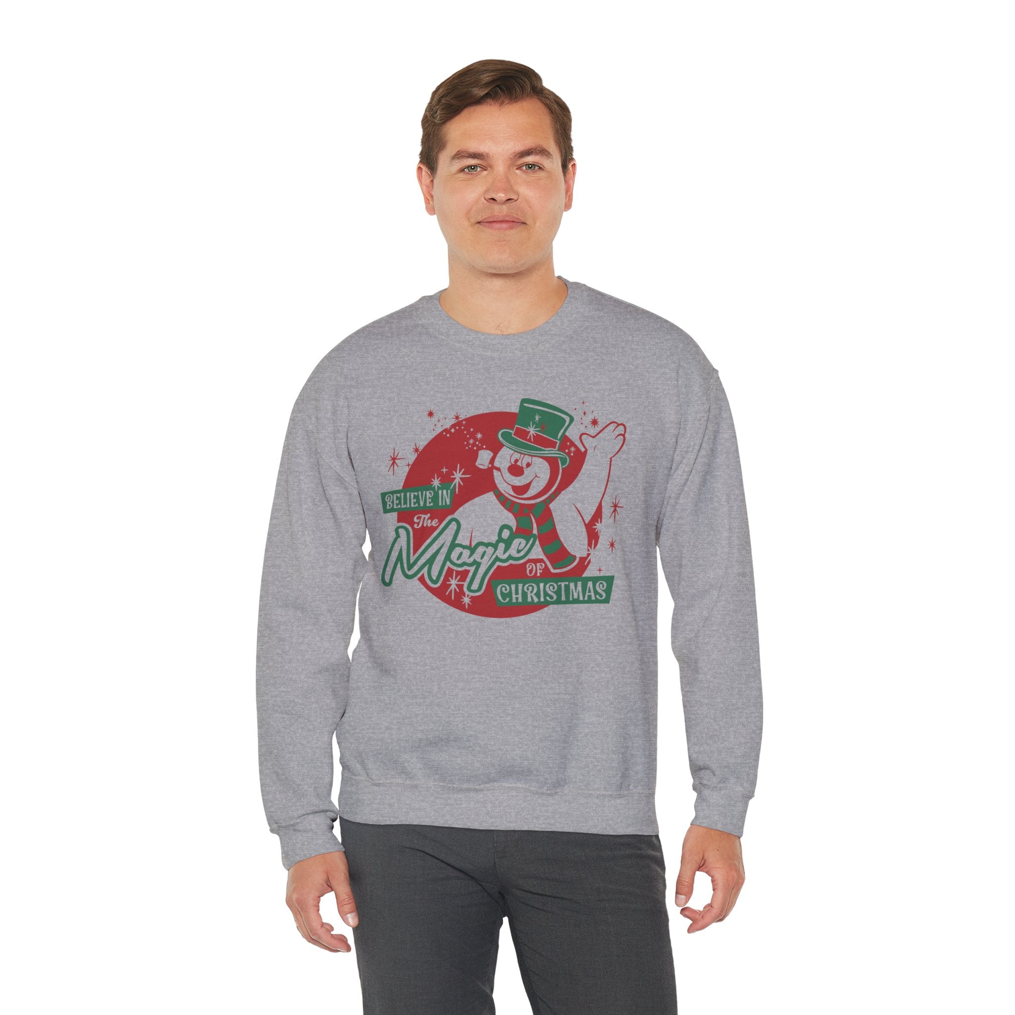 Adult Unisex Believe in the Magic Crewneck Fleece