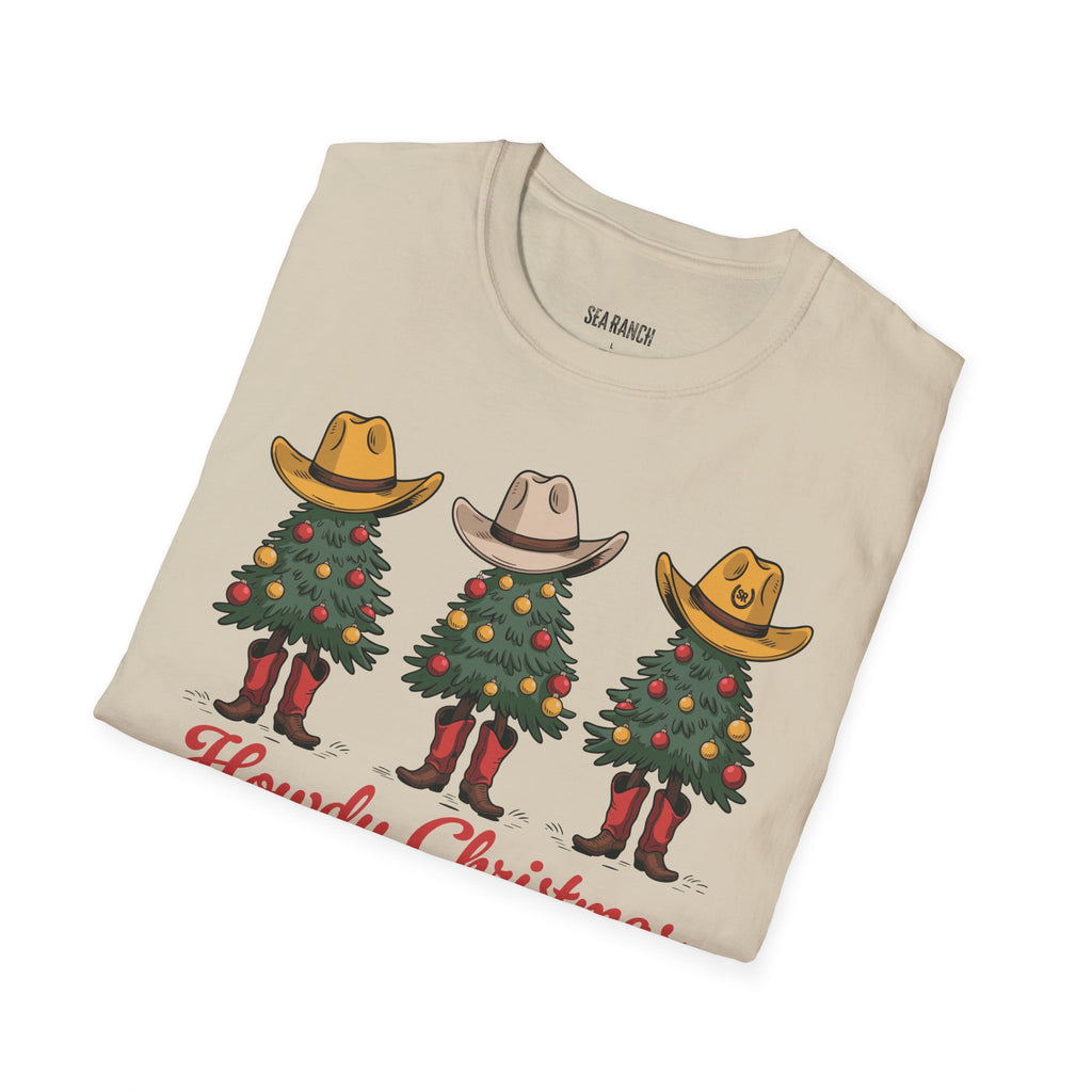Howdy Christmas Unisex Adult Tee