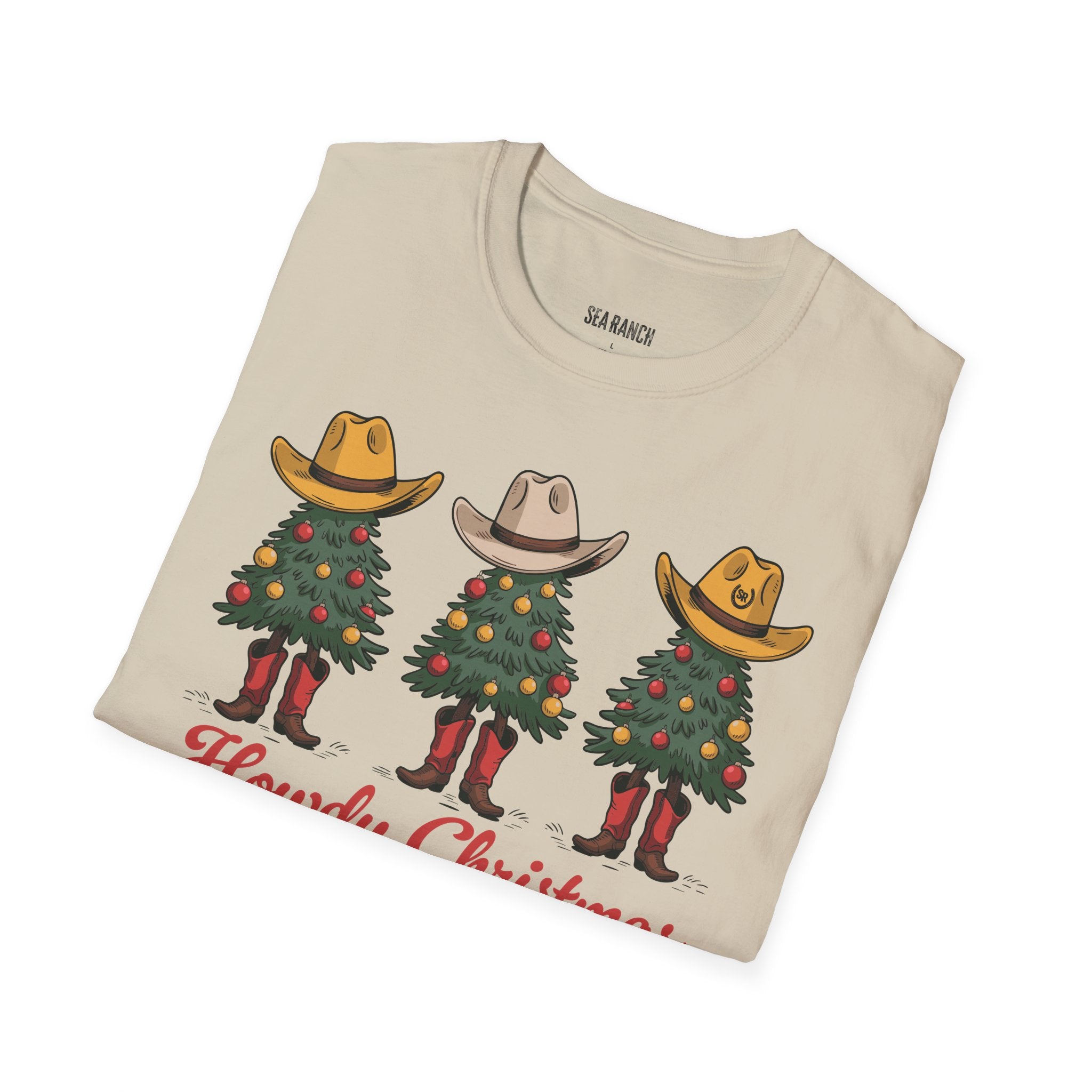 Howdy Christmas Unisex Adult Tee