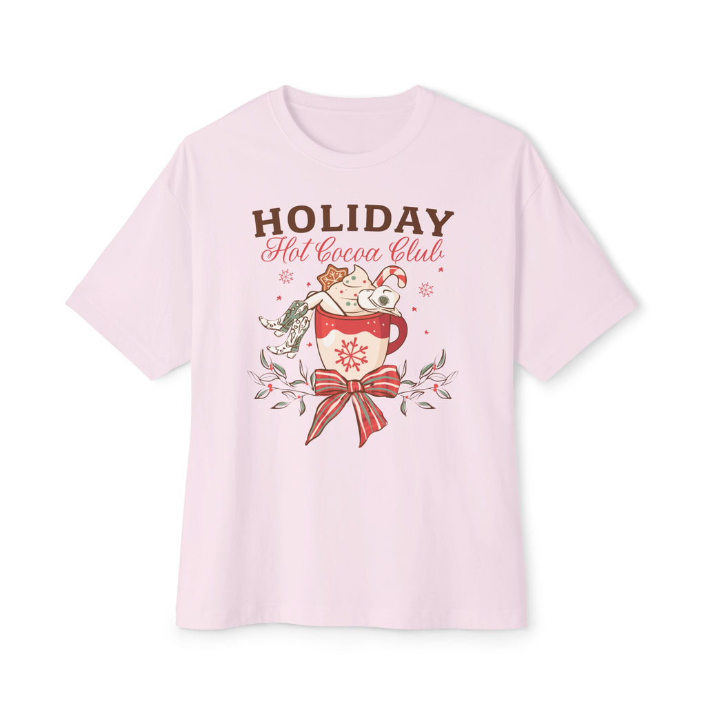 Hot Cocoa Club Oversized Tee