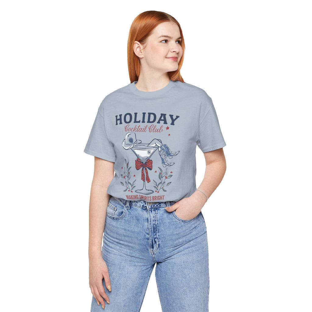 Holiday Cocktail Club Tee