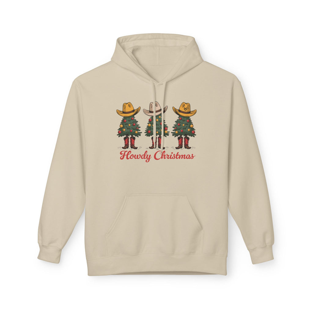 Howdy Christmas Unisex Fleece Hoodie