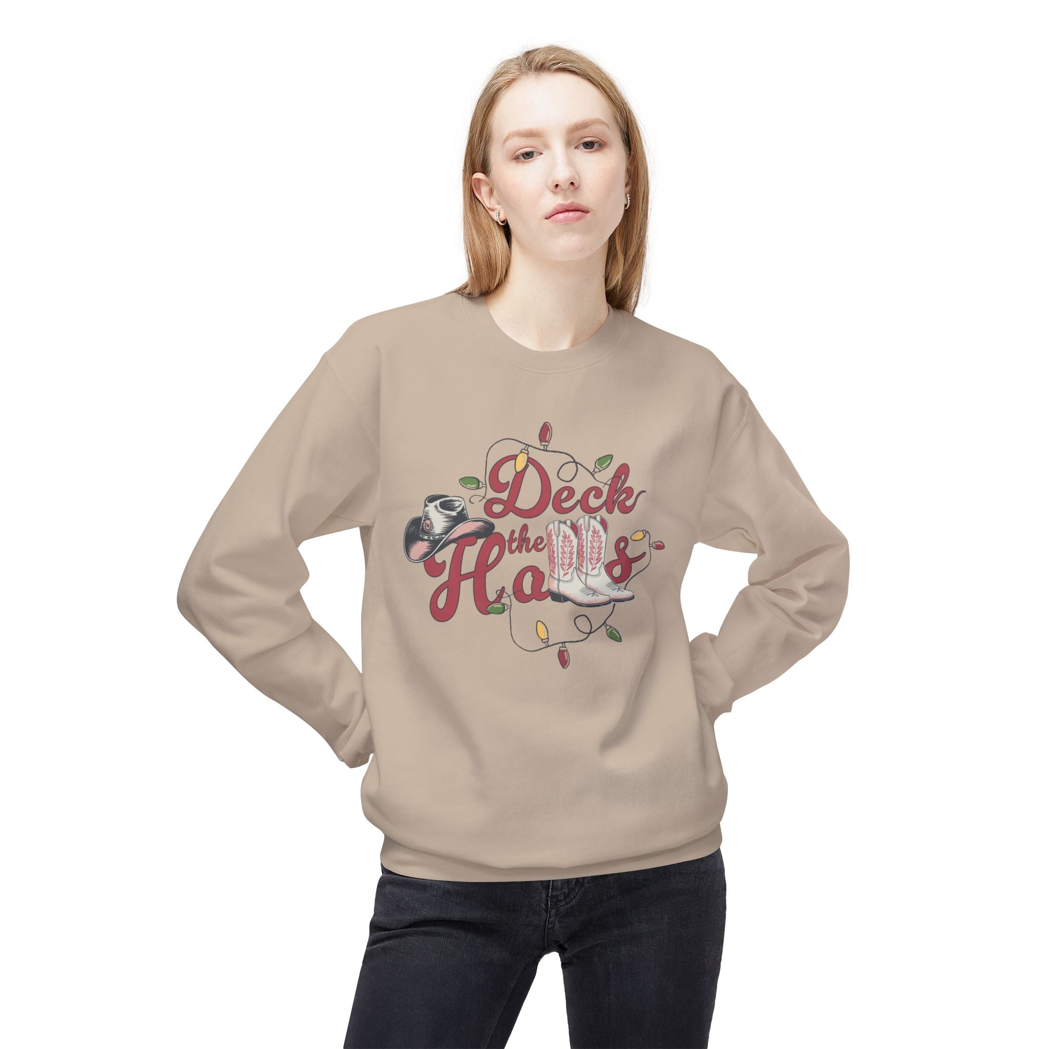 Deck The Halls Crewneck Fleece