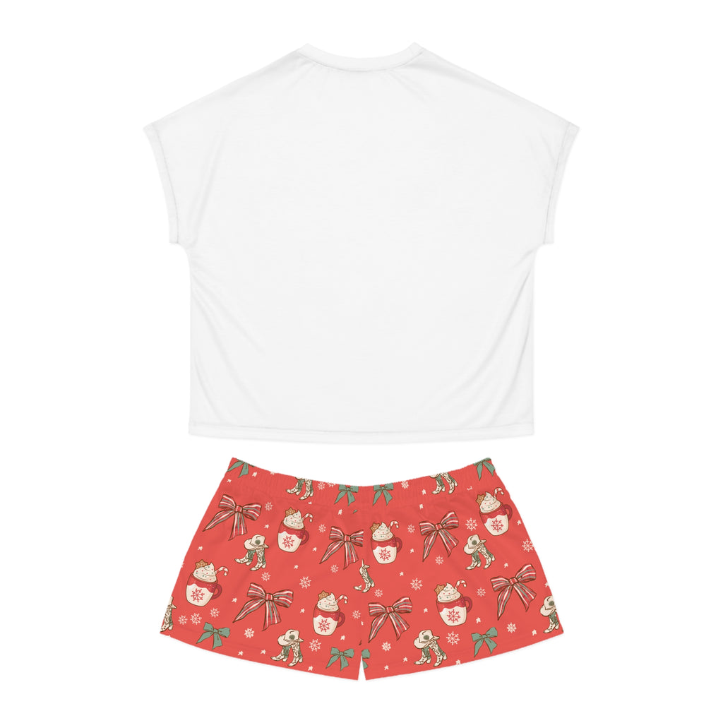 Hot Cocoa Club Women's Short Pajama Set