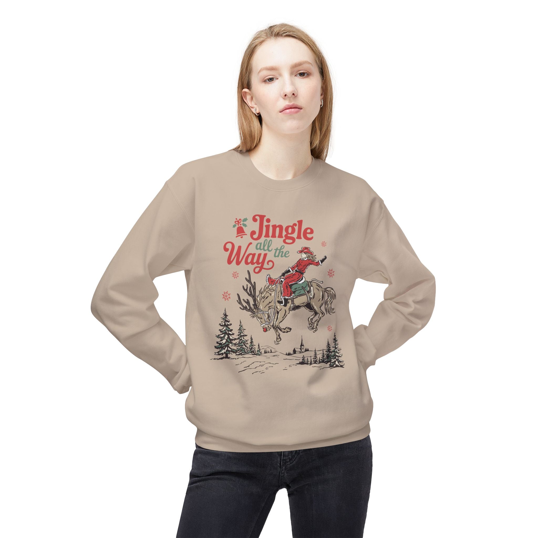 Jingle All the Way Crewneck Fleece