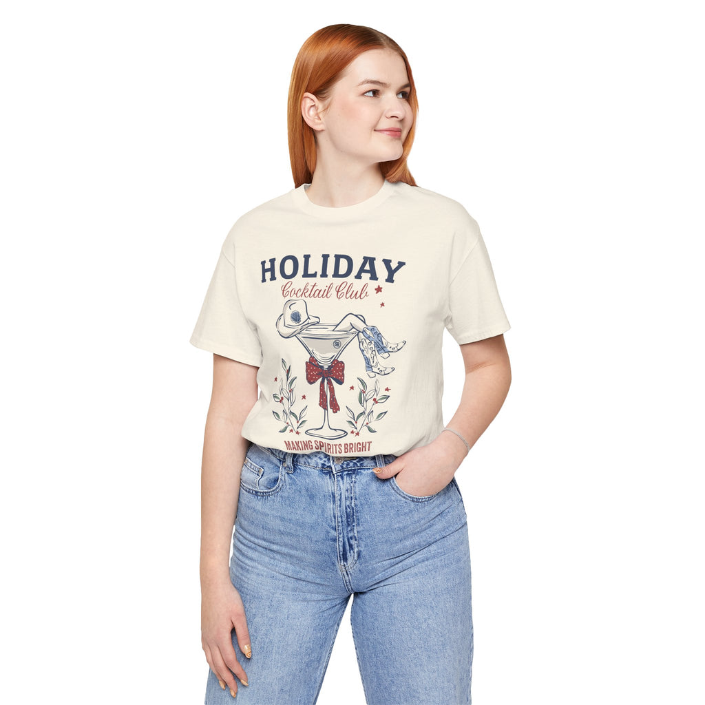 Holiday Cocktail Club Tee