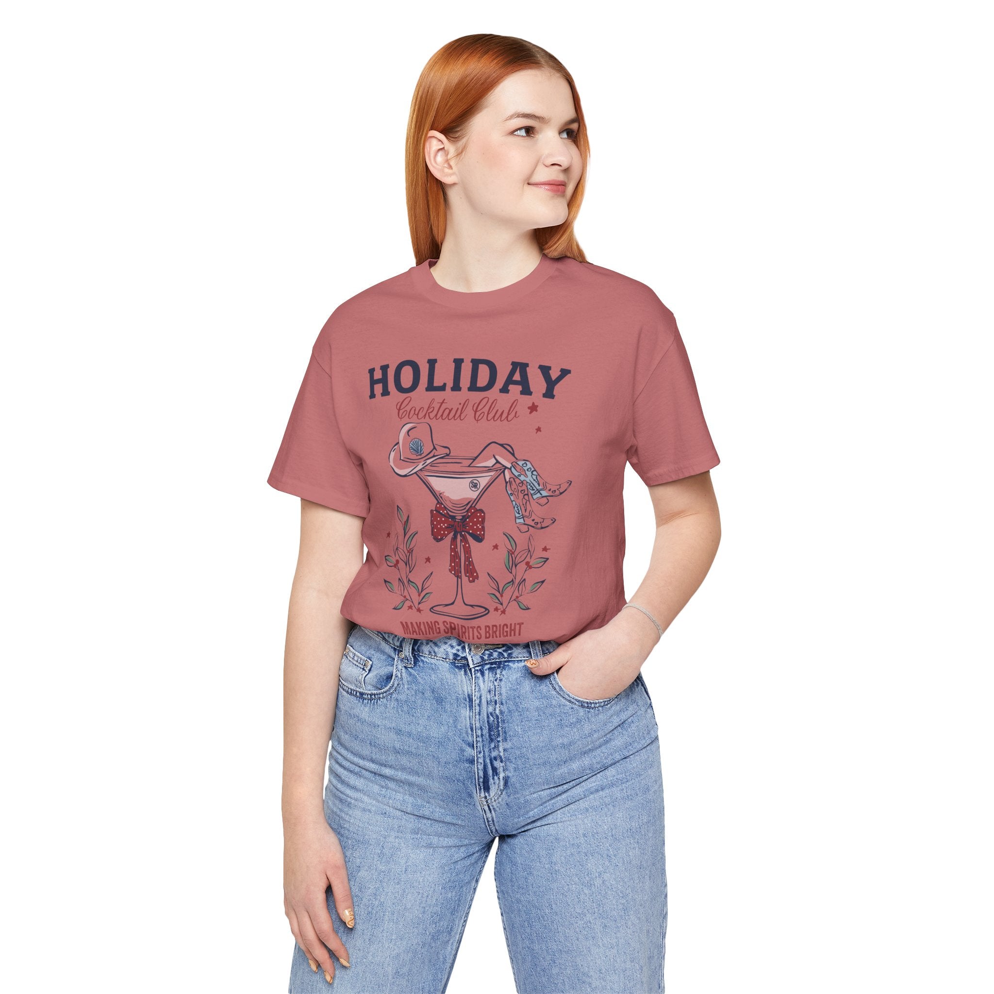 Holiday Cocktail Club Tee