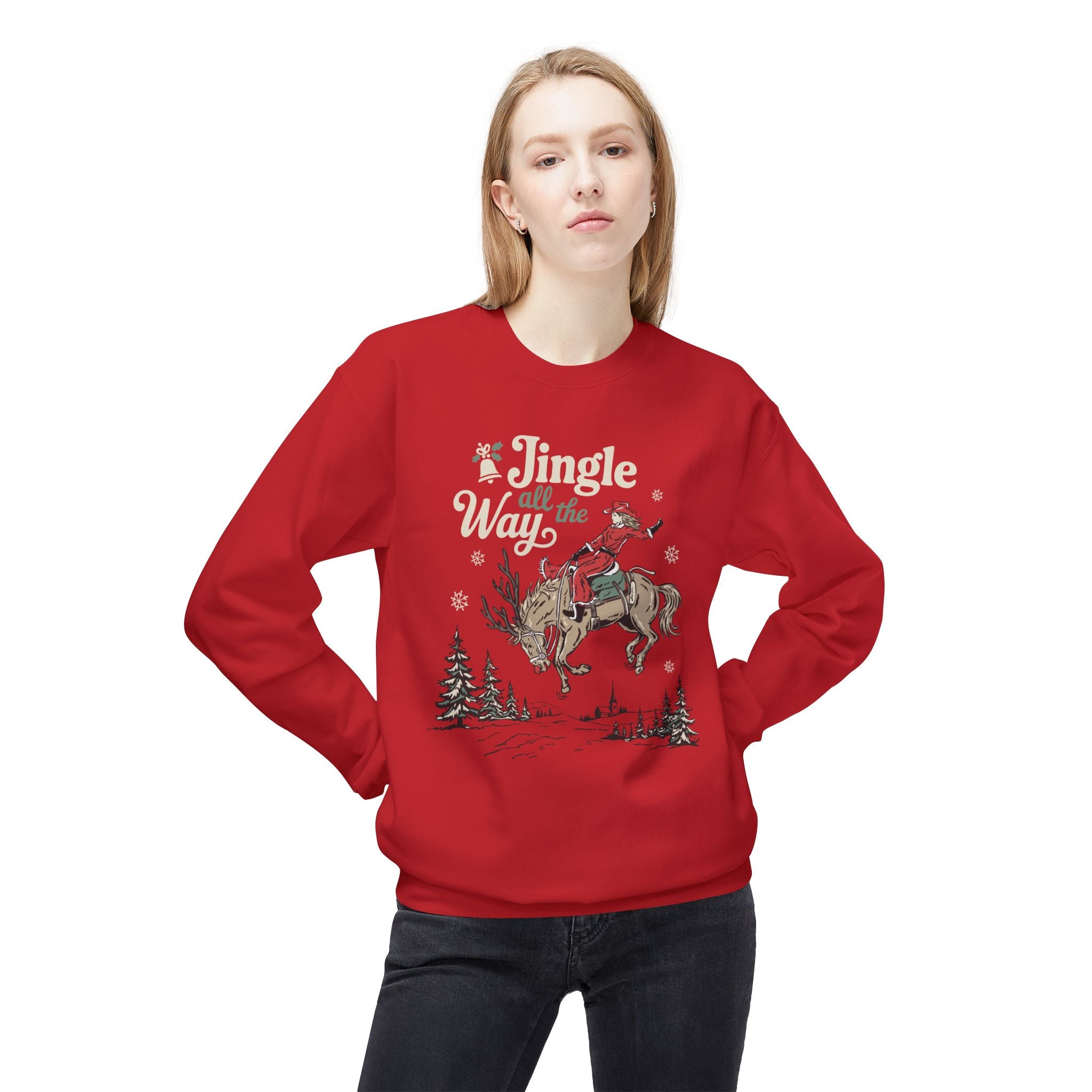Jingle All the Way Crewneck Fleece
