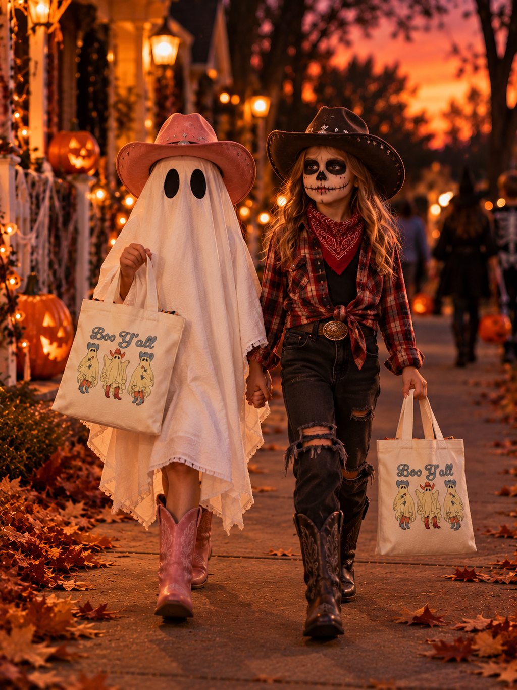 Boo Y'all  Trick or Treat Tote Bag
